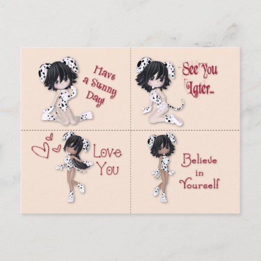 お弁当箱カード ポストカード (正面)