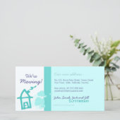 お引越しおめでとう フォトカード 案内状 (スタンド正面)