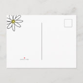 お引越ししました ダイジー 新住所のお知らせ 青 案内ポストカード (裏面)