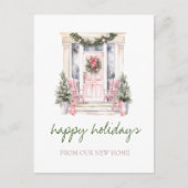 お引越ししました,ホリデー フロントドア 案内ポストカード (正面)