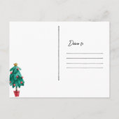 お引越しのお知らせ | あなたの新しい家で過ごすホリデーシーズン 案内ポストカード (裏面)