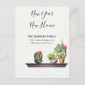 お引越しのお知らせ　新年は新しい場所で 案内ポストカード (正面)