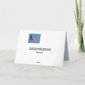 お役に立ててありがとうございます! グリーティングカード (裏面)