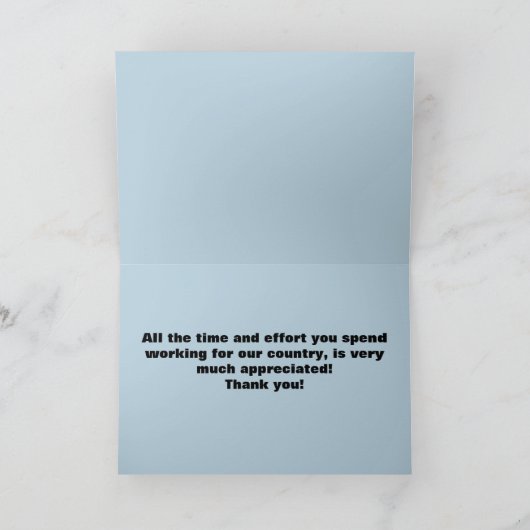 お役に立ててありがとうございます！ グリーティングカード (内部)