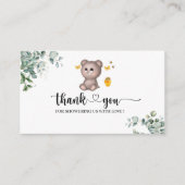 お待ちいただ感謝していける エンクロージャーカード (正面)