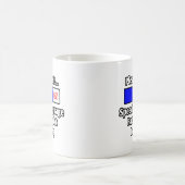 お待ちください…言語病理医ロード コーヒーマグカップ (中央)