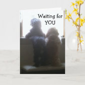 お待ちしています- 40歳誕生日おめでとう カード (黄色い花)