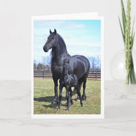 お待ちしております。お母様の日 カード (正面)