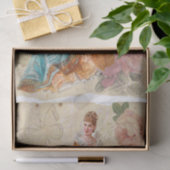 お待ちの女性 薄葉紙 (ギフト)