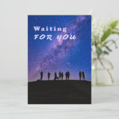 お待ち、グリーティングカード カード (スタンド正面)