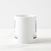 お後を追前のハートが脳を持って来る コーヒーマグカップ (中央)