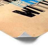 お後を追前のハートを持ち出せ ポスター (角)