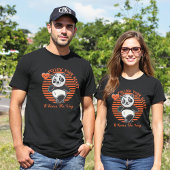 お後を追客様のハートパンダのカップルのマッチング Tシャツ