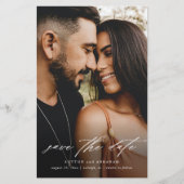 お得なスクリプトウェディングフォトセーブザデート チラシ (正面)