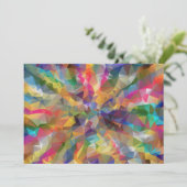 お得なパーソナライズされたお知らせカード 招待状 (スタンド正面)