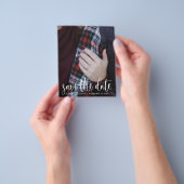 お得な写真のSave the Date チラシ (手)