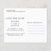 お得な写真のSave the Date チラシ (裏面)