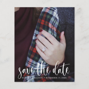 お得な写真のSave the Date チラシ