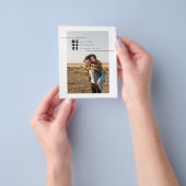 お得な写真 Save the Date チラシ (手)