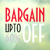 お得な割引 ウィンドウサイン (シート3)