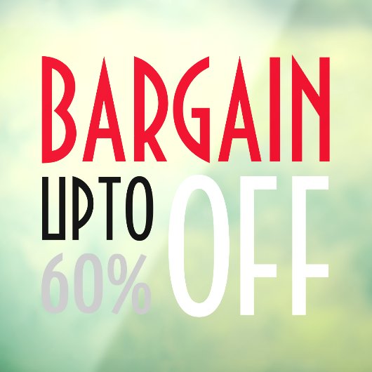 お得な割引 ウィンドウサイン (シート3)