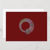 お得な情報パーティの招待状 招待状 (正面/裏面)