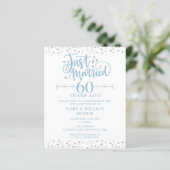 お得な結婚60周年記念パーティーのご案内状 (スタンド正面)