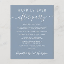 お得にハッピーエンドの結婚式招待状