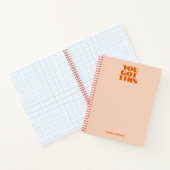 お得前このピンク赤の書道手帳 ノートブック (内部)