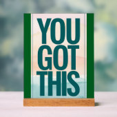 お得前 アクリルサイン (ニュートラル)