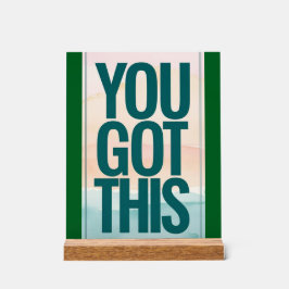 お得前 アクリルサイン