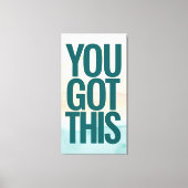 お得前 キャンバスプリント (正面)