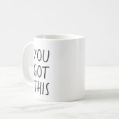 お得前 コーヒーマグカップ (正面左)