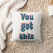 お得前 |励ましやる気を起こさせる引用文 クッション (ブランケット)