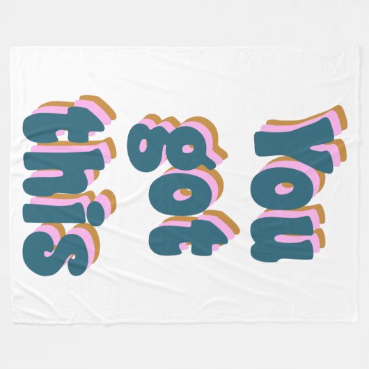 お得前 |励ましやる気を起こさせる引用文 フリースブランケット (正面(横))