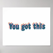 お得前 |励ましやる気を起こさせる引用文 ポスター (正面)