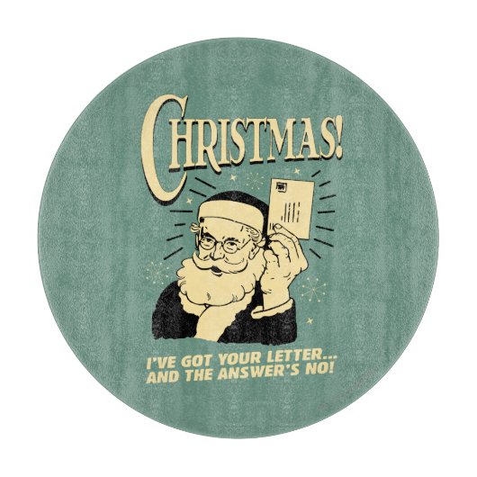 お得手紙…答えはノー カッティングボード (正面)