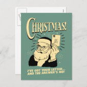 お得手紙…答えはノー シーズンポストカード (正面/裏面)