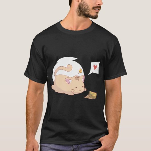 お得花!(ブルー) Tシャツ (正面)