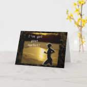 お得電話番号 カード (黄色い花)