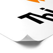 お忍びの口ひげ&グラスのポスター ポスター (角)