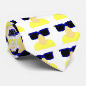 お忍びの口ひげ&グラスネクタイ ネクタイ (ロール)