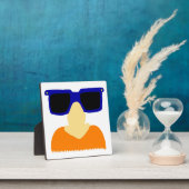 お忍びの口ひげ&グラスプラーク フォトプラーク (インサイチュ)