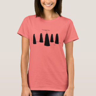 「お忍びの」女性用ティー Tシャツ