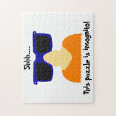 お忍び口ひげ&グラスパズル ジグソーパズル (縦)