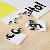 お忍び口ひげ&グラスパズル ジグソーパズル (側面)