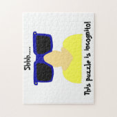 お忍び口ひげ&グラスパズル ジグソーパズル (縦)