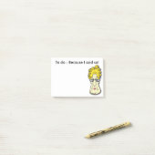 お怒ばさん – そう言ったから！ノートの投稿 ポストイット (デスク上)