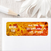 お恋しく思前だ！ひまわり ラベル (インサイチュ)