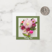 お恋しく思前だ！ ノートカード (正面/裏面インサイチュ)